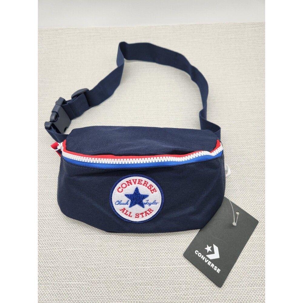 Converse All Star Navy Blue Size Large Fanny Pack Waist Bag Men